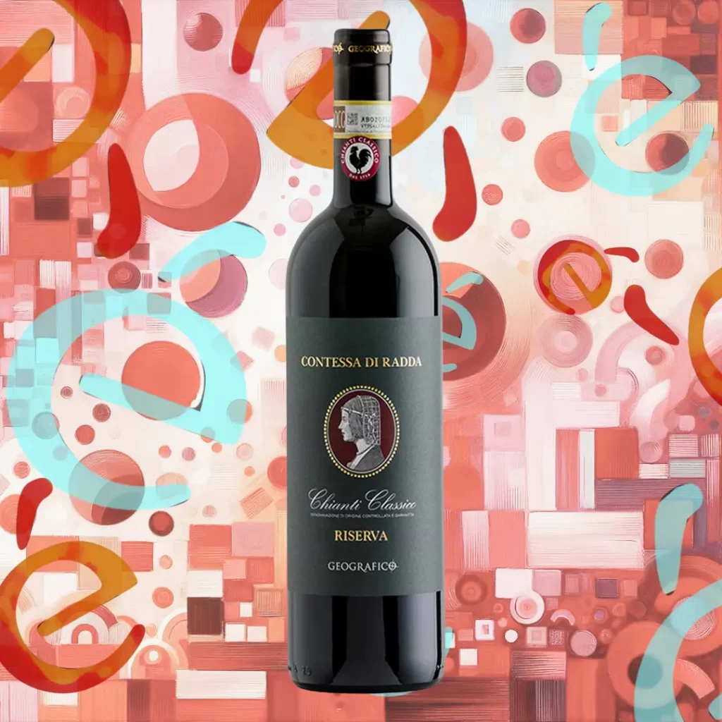 Bottiglia di Chianti Classico Riserva DOCG "Contessa di Radda" di Geografico.