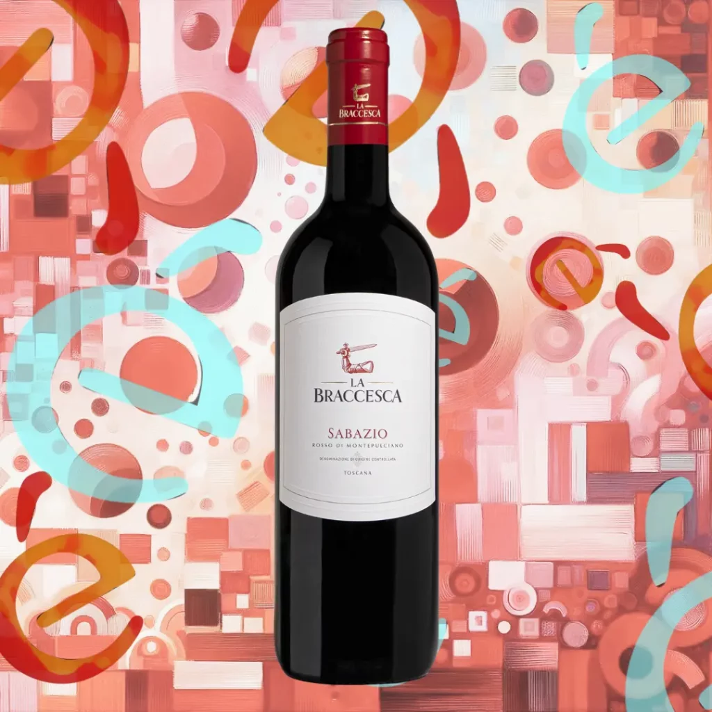 Bottiglia di Antinori Sabazio Rosso di Montepulciano.